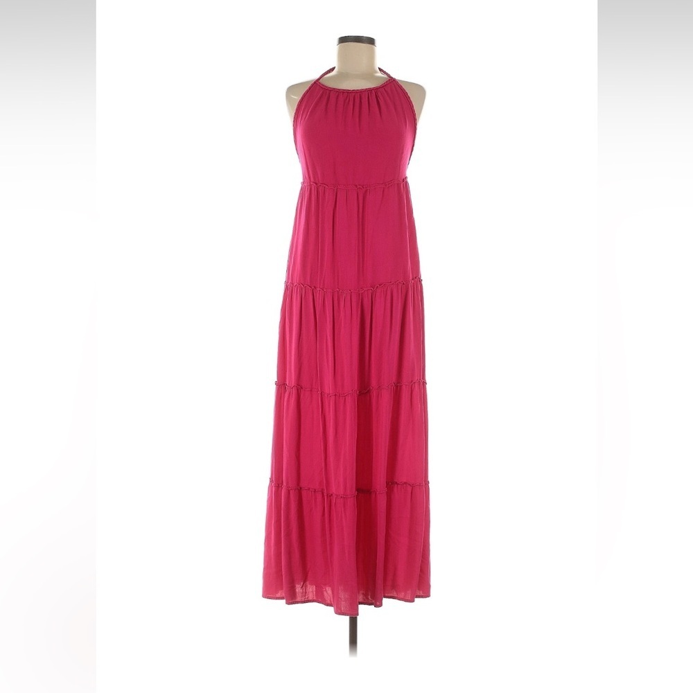 Slate & Willow Size M Braided halter maxi